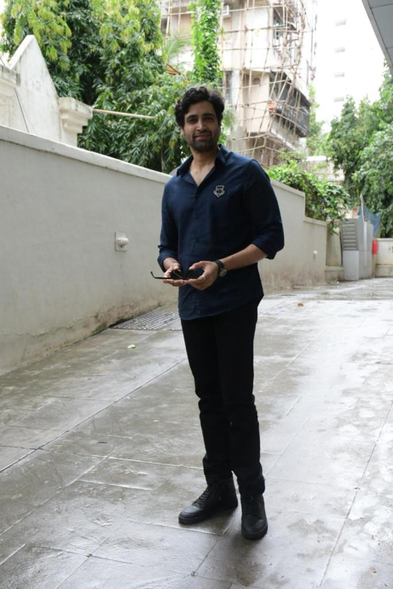 Adivi Sesh was seen in the city
